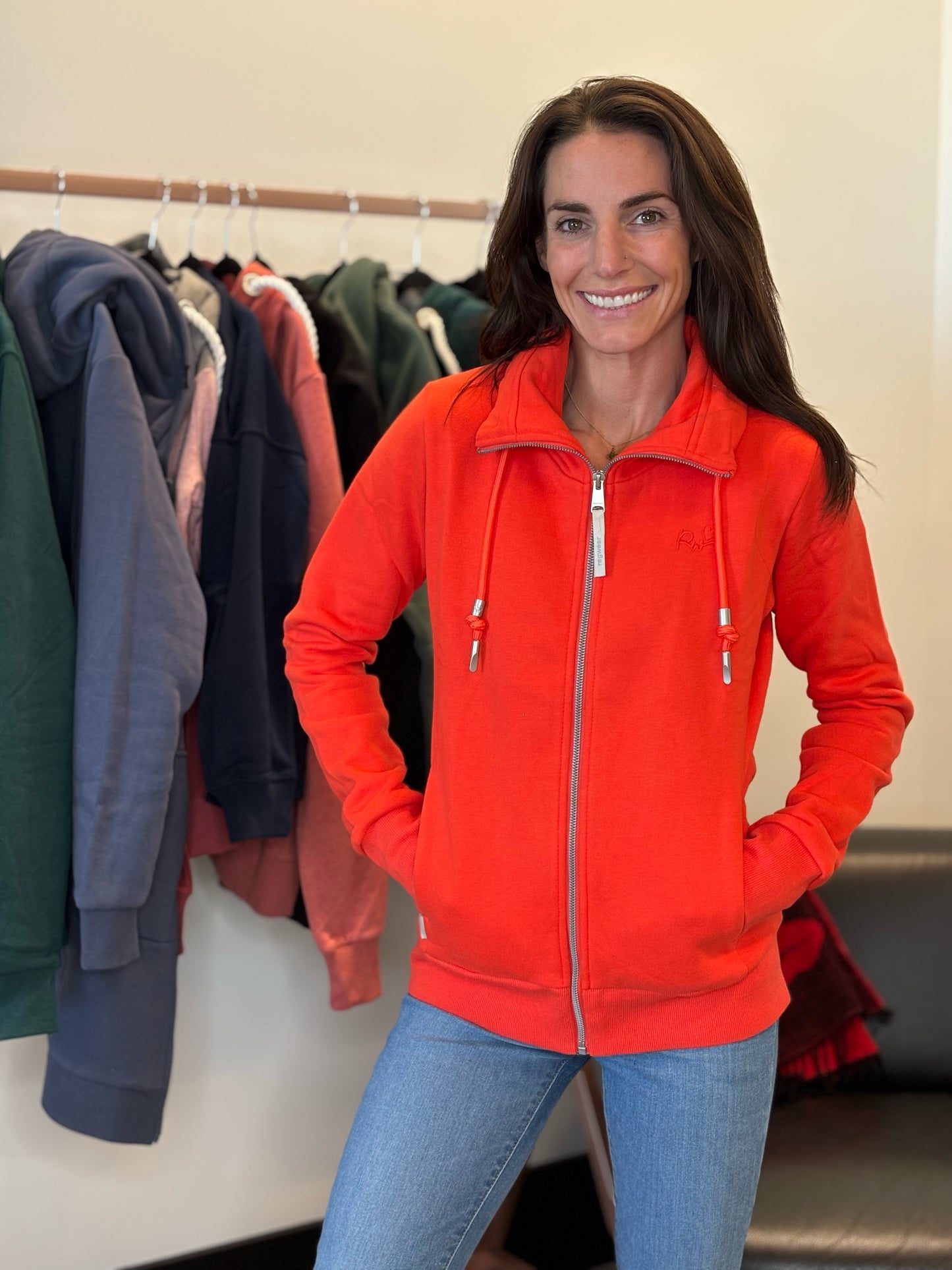 Ragwear- Ronette Fullzip- Red
