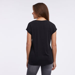 Ragwear- Diona Tee- Black