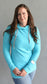 Pink Cement- Hoody- Aqua with Rose Gold