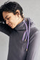 Pink Cement- 1/4 Zip- Grey with Purple- FINAL SALE