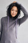 Pink Cement- Hoody- Grey with Purple-FINAL SALE