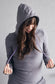 Pink Cement- Hoody- Grey with Purple-FINAL SALE