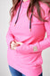 Pink Cement- Hoody- Fandango Pink with Black