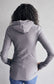 Pink Cement- Hoody- Grey with Purple-FINAL SALE