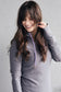 Pink Cement- Hoody- Grey with Purple-FINAL SALE