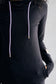 Pink Cement- Hoody- Black with Purple