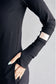 Pink Cement- Hoody- Black with Purple