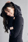 Pink Cement- Hoody- Black with Purple