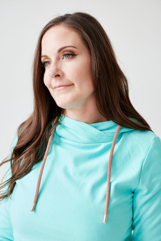 Pink Cement- Hoody- Bali with Rose Gold